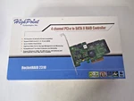 Highpoint Rocketraid Model 2310 4 Channel Pci-e To Sata Ii Controller Card. Fixed Price $33.74.