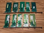 Lot Of 10 Compaq Hp Linksys D-link Network Ethernet Card Pci (see List). Fixed Price $50.00.