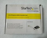Lot Of 2 Startech PEXESATA1 1-PORT Pcie Controller Card. Fixed Price $30.00.