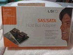 New Lsi SAS3801X Host Bus Adapter Sealed. Fixed Price $40.00.