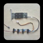 Dell Perc H355 12GB/S Sas Raid Controller Pcie Adapter 0VCV6T And 0FVPJM Cable. Fixed Price $260.00.
