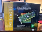 Lsi LS100100 Pci-x Sata / SAS3442X-R Kit 8PORT 3GB. Fixed Price $539.95.