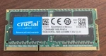 Crucial (1 X 16GB) PC3-12800 DDR3L-1600 Sodimm CT204864BF160B.M16FA Ram. Fixed Price $64.00.