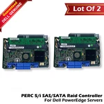 Lot Of Oem Dell Poweredge Perc 5I 1950 2950 NP007 Sas Raid Controller WX072. Fixed Price $14.29.