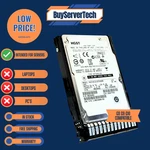1.2TB 10K Sas 2.5" Hdd 6GBPS Hours Hp DL360 DL380 G8 G9 G10 Tray 1YR. Fixed Price $52.50.