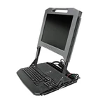 Dell Fp Poweredge Kvm Rack Console 17" Qwertzt Keyboard 137PH HP535. Fixed Price $235.72.