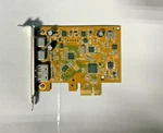 Original 02GT22 For Dell Pcie Card I/o 2X USB3.1 Type-c 1X Display Port Dp. Fixed Price $26.26.