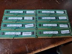Lot Of 8-SAMSUNG 4GB 1RX8 PC3-12800U Dimm 6-M378B5173CBO-CK0-2-M378B5173DB0-CKO. Fixed Price $39.85.