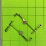Hp Compaq Evo Computer Heatsink Clips Part. Fixed Price $13.95.
