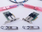 Hp Mellanox 544QSFP 649281-B21 MCX354A-FCBT Firmware 40GBE Pcie CONNECTX-3 Nic. Fixed Price $29.95.