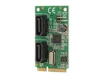 Syba 2-PORT Sata 6G Card, Mini Pci-express Form Factor, Non-raid, ASM1061. Fixed Price $46.66.