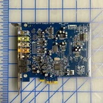 Creative Sound Blaster SB1040 X-fi Xtreme Pcie X1 7.1 Card Optical. Fixed Price $21.95.