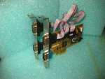 Exsys EX-44094 Pci-express 4X RS232. Fixed Price $44.95.