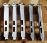 New Full-height (bracket Only) U005 For Startech PEXUSB3S2E2I Dual Port (QTY:5). Fixed Price $10.00.