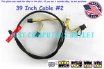 39" & 12" Hpe ML350 GEN10 Gpu External Power Cables 877628-B21 Two Kit. Fixed Price $69.99.