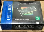 Lsi 8300XLP Zcr Megaraid 3GB/S Pci-x Sas Controller Adapter New In Box. Fixed Price $19.99.