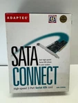 Adaptec Sataconnect ASH-1205SA 2-PORT Internal Pci Controller Card Boxed. Fixed Price $30.00.
