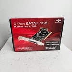 Vantec 6-PORT Sata Ii 150 Pci Host Card Model UGT-ST310R Raid Controller. Fixed Price $9.99.