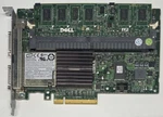 Dell Perc 6/E Sas Sata Raid Controller Pcie X8 512MB Cache 0J155F MW844 Rev A01. Fixed Price $10.90.