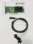 Lsi 9500-8I Tri-mode Hba Zfs Truenas UNRAID+SFF-8654 To Sata 8P Cable Us. Fixed Price $249.98.