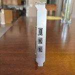 Syba SD-PEX30009 Pcie Firewire Card 2X1394B Ports 1X1394A Fast Shipp. Fixed Price $30.00.