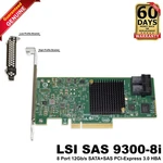 Lsi Broadcom Sas 9300-8I 12GB/S 8-PORT It Mode Sata Pcie Hba Card. Fixed Price $81.99.