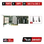Lsi Megaraid 9286CV-8ECC Port 6GBPS Controller Pcie 3.0 X8 W/ 2X Cables. Fixed Price $60.00.