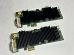 2PCS Silicon Image 128MB Pcoip Host Card With RJ45 & DMS-59 Dvi No Bracket. Fixed Price $25.00.
