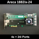 Areca ARC-1882IX-24 4GB Cache Pcie 3.0 X8 4E + 24I Ports Sas/sata Raid Card. Fixed Price $399.00.
