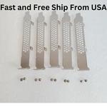 Lot 5 12GBPS Sas Full Height High Profile Bracket (lsi Dell Ibm Intel Nec). Fixed Price $23.77.