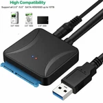 Usb 3.0 To Sata Iii Hard Drive Adapter For 2.5 "3.5" Hdd/ssd With 12V/2A Power. Fixed Price $10.88.