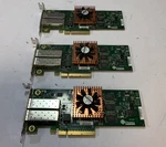 (lot 3) Chelsio Fab 100-1120-00 Rev Dual-port Network Card "P6B". Fixed Price $45.00.