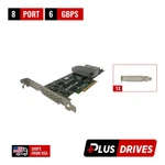 Lsi 9750-8I 6GBPS Port Pcie 2.0 Sas/sata Raid Controller W/ High & Low Bracket. Fixed Price $29.00.