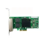 Intel E1G44HTBLK I340-T4 Gigabit Ethernet Quad-port Pci-express Server Adapter. Fixed Price $107.00.