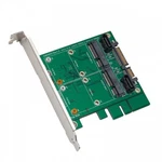 Syba SY-ADA40101 3.5" Sataiii To Dual Msata Raid Adapter. Fixed Price $65.96.