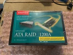 Adaptec Raid 32-BIT Pci 2-CHANNEL ATA/100 Card AAR-1200A Kit New. Fixed Price $14.99.