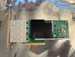 Intel Ethernet Cna X710-DA4 X710DA4G2P5 Quad Port Network Adapter. Fixed Price $285.00.