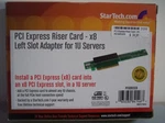 Pci Express Card - Left Slot Adapter For 1U Server Startech PEX8RISER. Fixed Price $19.99.