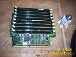Dell T7400 Memory Riser Board Slots CN-0F816F CN-0F817F. Fixed Price $24.99.