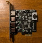 Rosewill RC-508 2 Port Usb 3.0 Pci-e. Fixed Price $14.99.