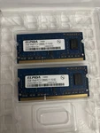 Elpida Lot (2) 4GB 1RX8 PC3-12800S-11-10-B2 Memory Ram EBJ20UF8BDU0-GN-F Genuine. Fixed Price $9.99.