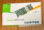 LSI00216 3WARE 9750-4I 4-PORT 6GB/S Sas Sata Raid Controller New Retail Package. Fixed Price $119.00.