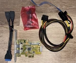 Server Usb 3.0 Extension Card And Power Internal Cables. Fixed Price $25.37.
