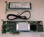 Intel SRCSAS144E Sata/sas Pci-e Raid Controller With AXXRIBBU1 Battery Backup. Fixed Price $150.00.