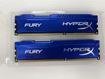 Kingston Hyperx Fury Blue HX313C9FK2/8 DDR3-1333 8GB(2X 4GB)/512MX64 CL9 Memory. Fixed Price $15.43.