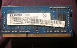 Lot Of Elpida Laptop Memore 2GB 1RX8 PC3-10600S-9-10-B2 RAM#1567 Z65B4. Fixed Price $28.00.