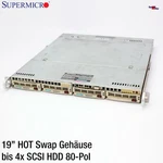 19" 48CM Scsi Hot Swap Case 68-PIN For 4X Hdd Sca 80-PIN Supermicro SC743 Top. Fixed Price $199.07.