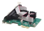 Syba Dual-port RS-232 DB9 Pci Express Controller Card P/n: SI-PEX15037 Tested. Fixed Price $19.99.
