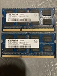Elpida 2GB 2RX8 Ram Memory PC3-10600S-9-10-F1 DDR3 (set Of Two). Fixed Price $25.00.