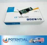 New Lsi 9211-4I Pci-e 4PORTS 6GBS Internal Sas Sata Controller Free Shipping. Fixed Price $35.00.
